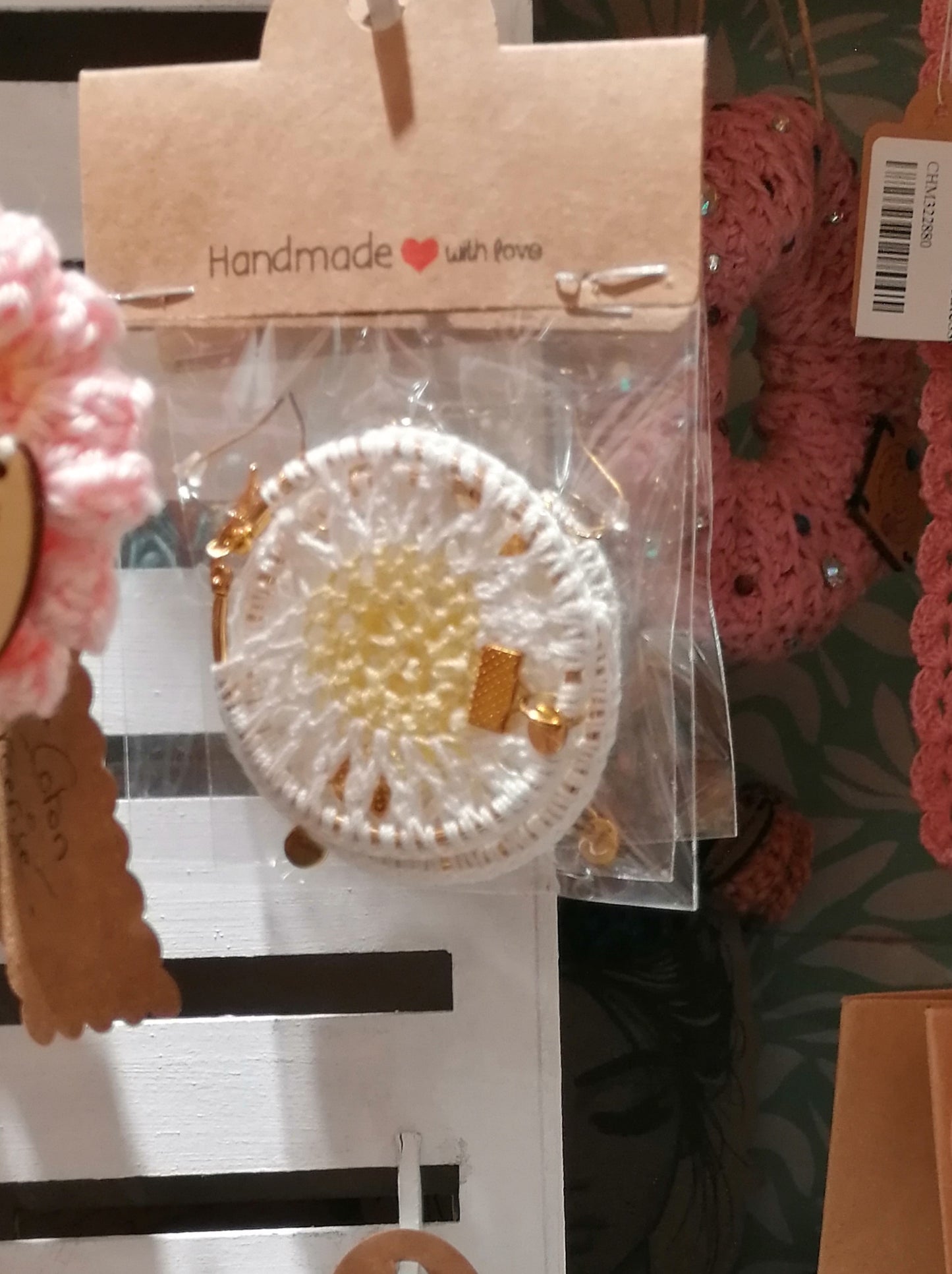 Boucles d'oreilles Marguerite