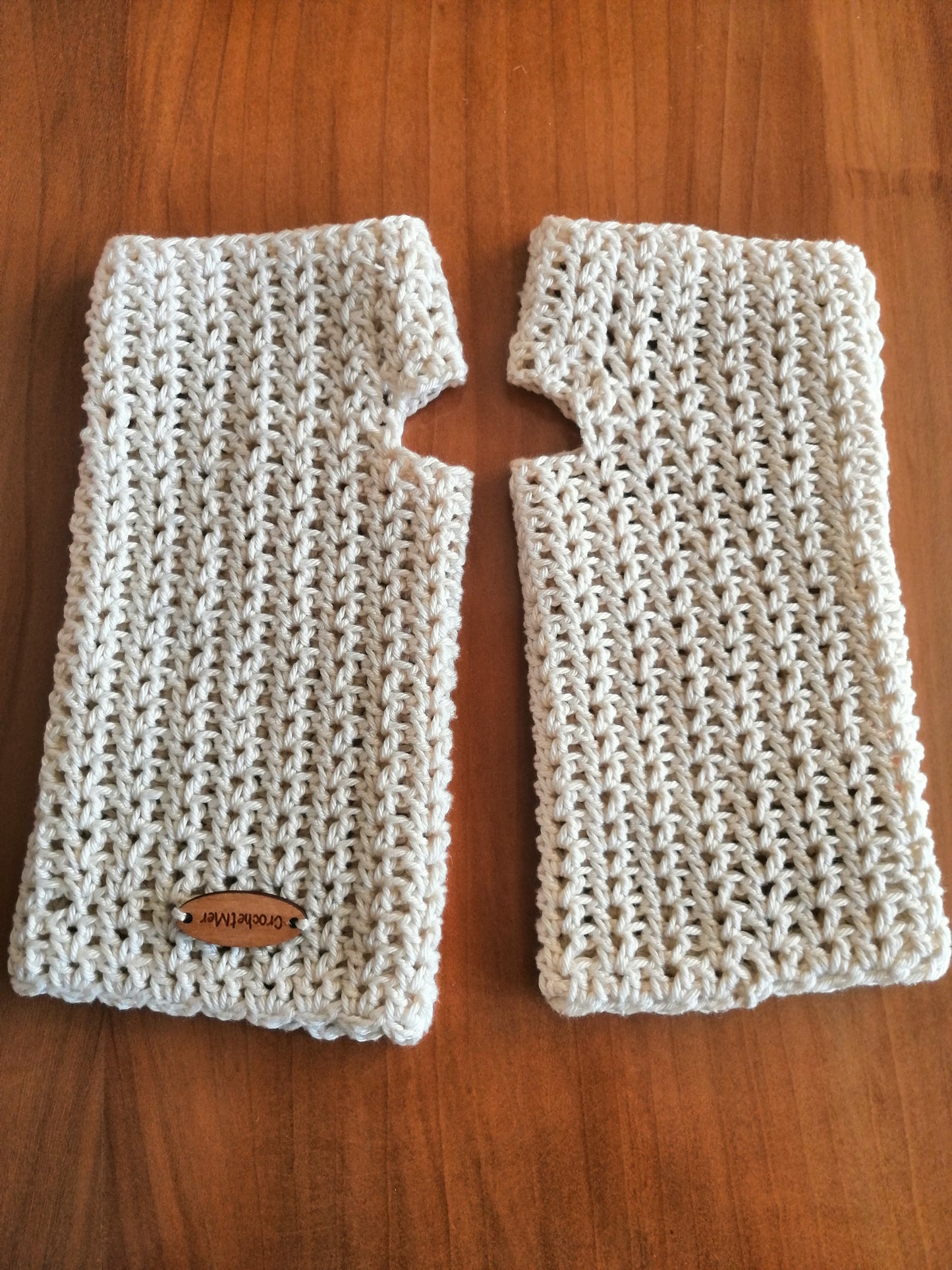 Mitaines Coton Naturel
