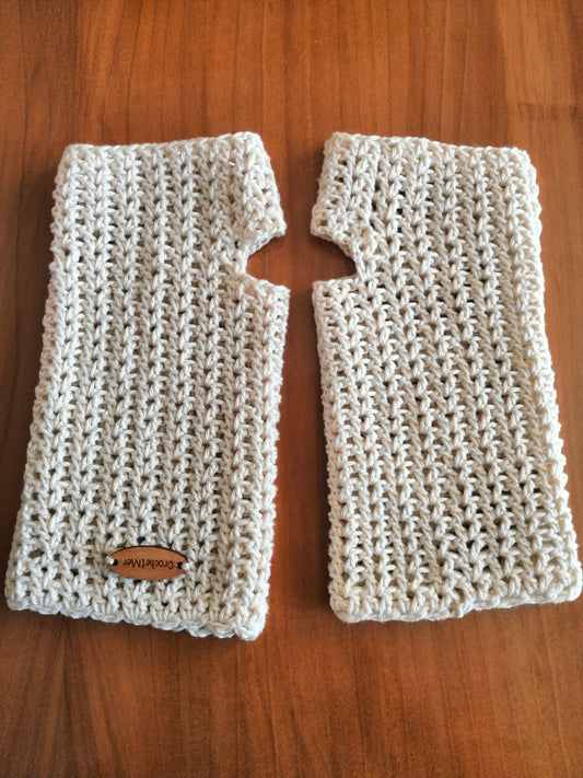 Mitaines Coton Naturel