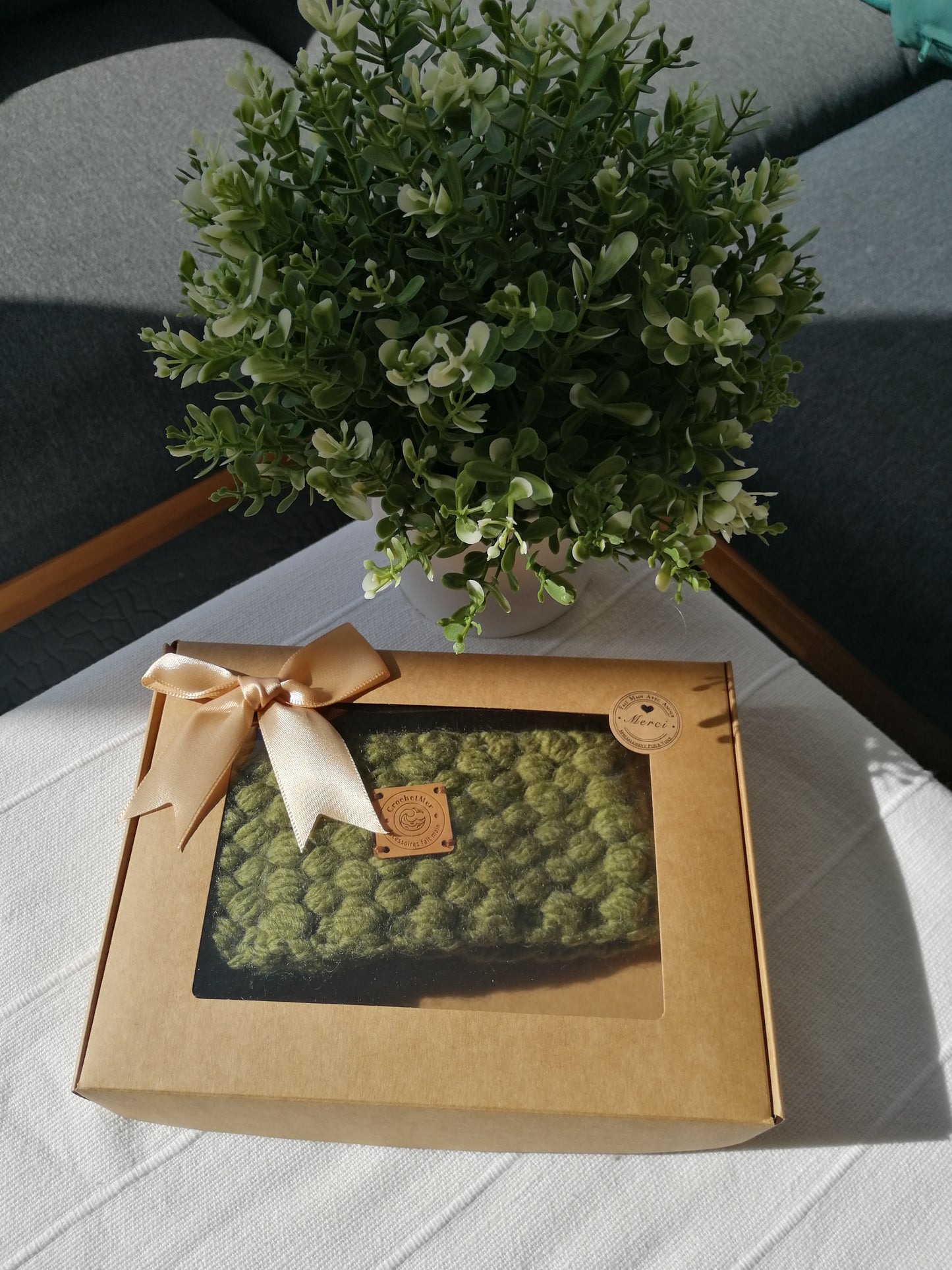 Boite cadeaux rectangulaire (Petit format 1 fenêtre )🎁