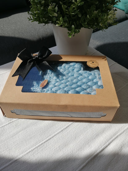 Boite cadeaux rectangulaire ( petit format 2 fenêtres   )🎁