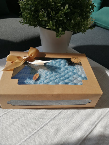 Boite cadeaux rectangulaire ( petit format 2 fenêtres   )🎁