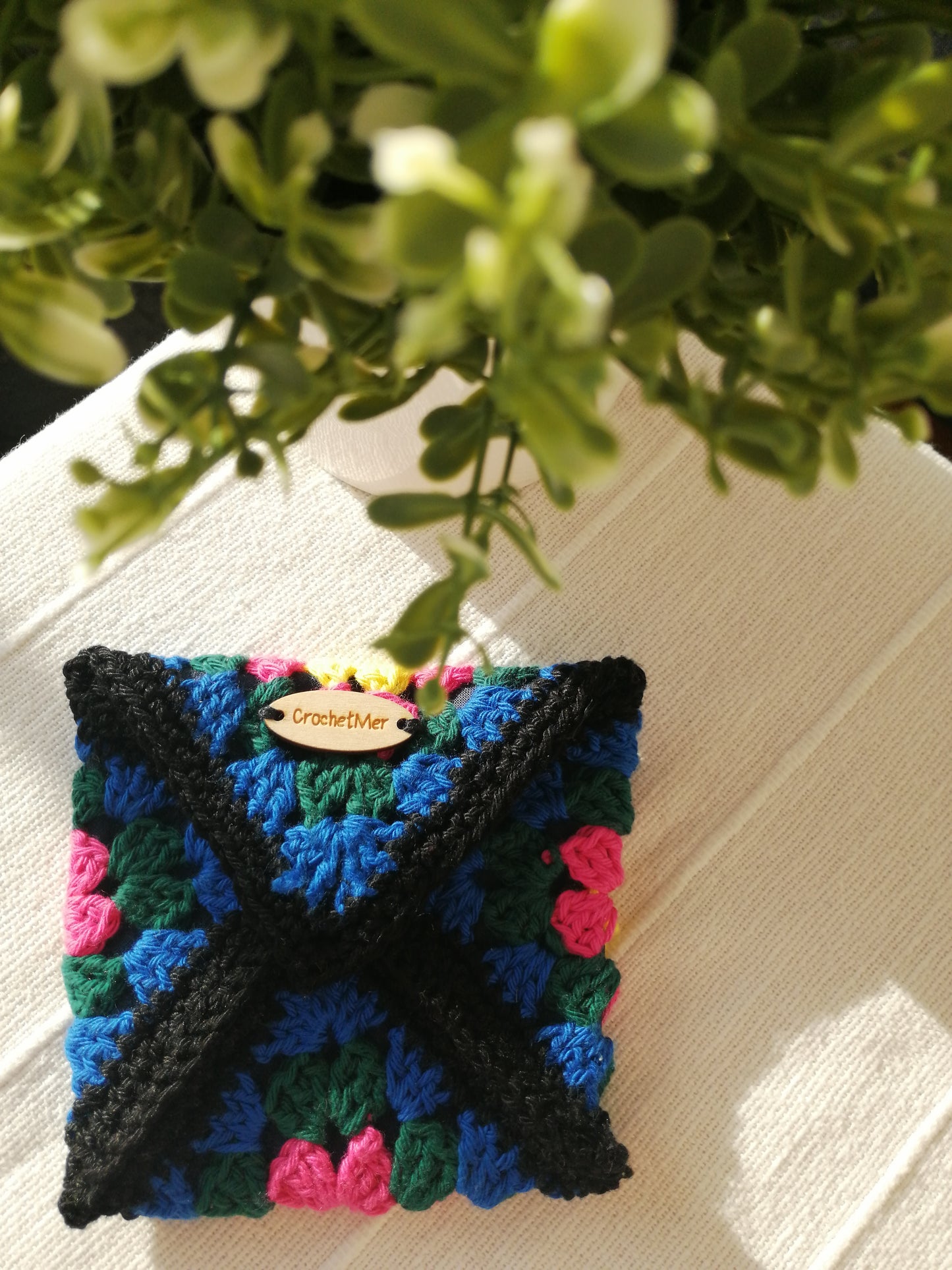 Bolsa pequena para a avó