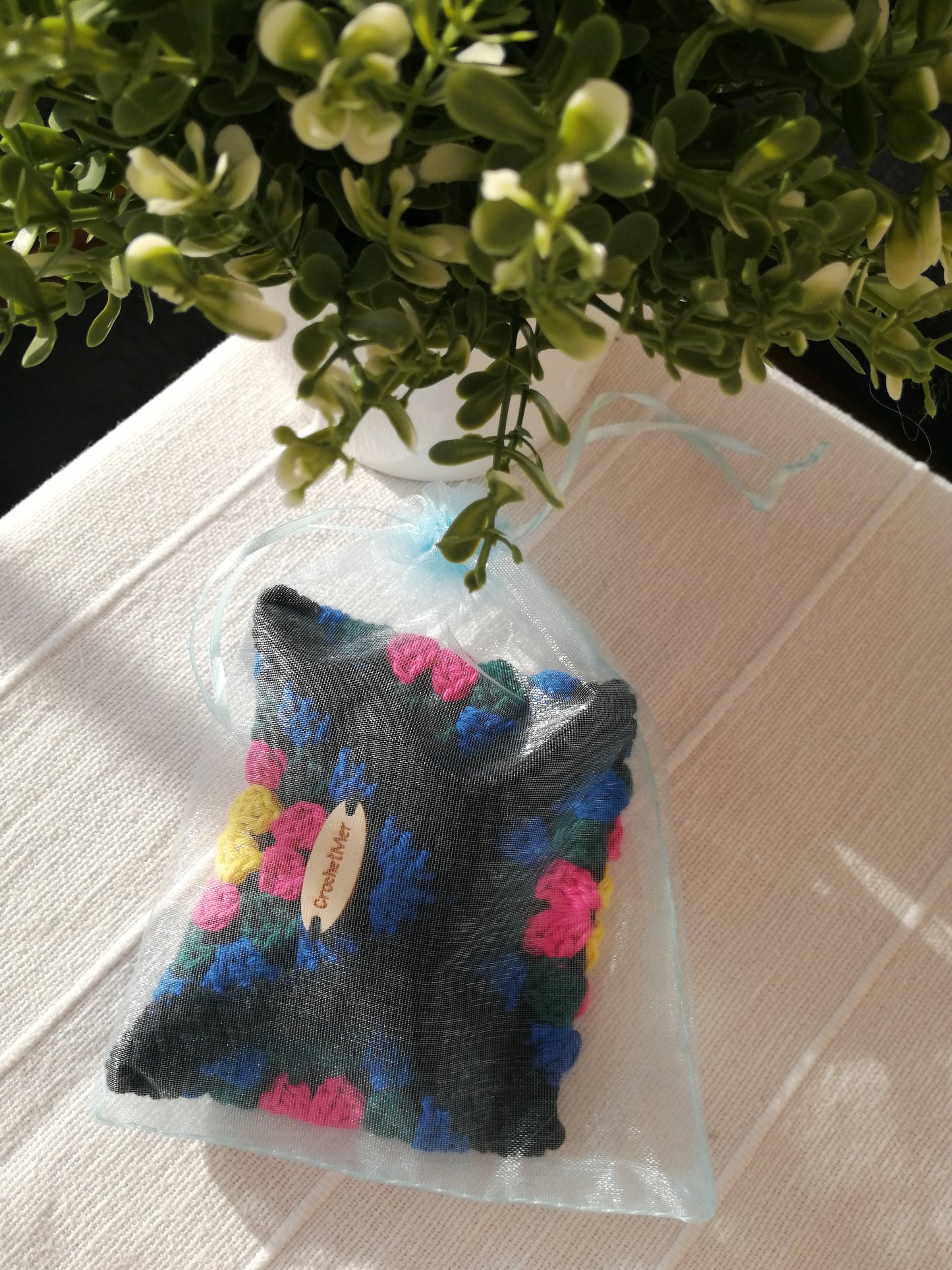 Bolsa pequena para a avó