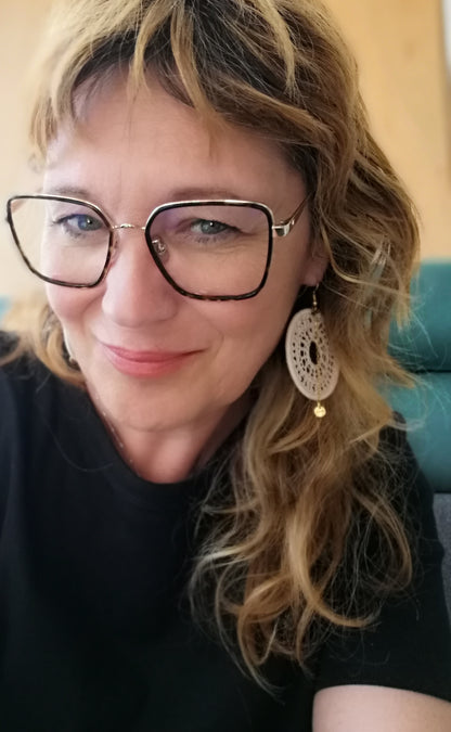 Boucles d'oreilles Sable Doré