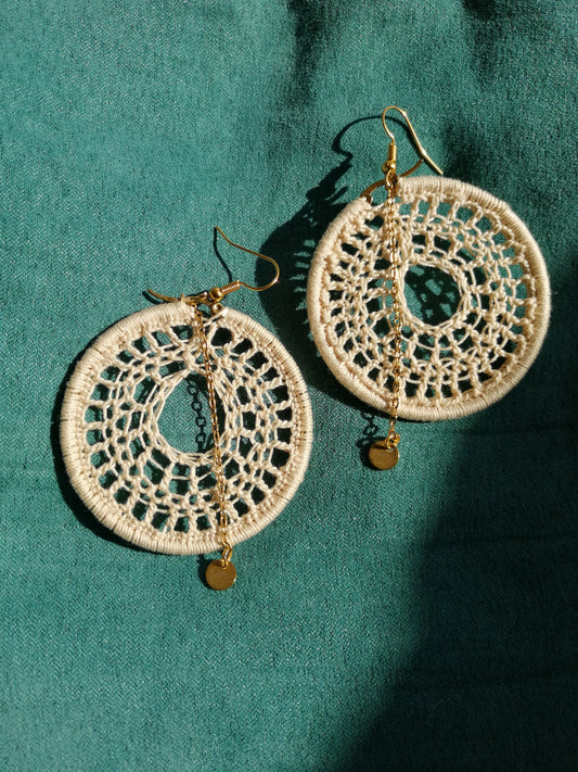 Boucles d'oreilles Sable Doré