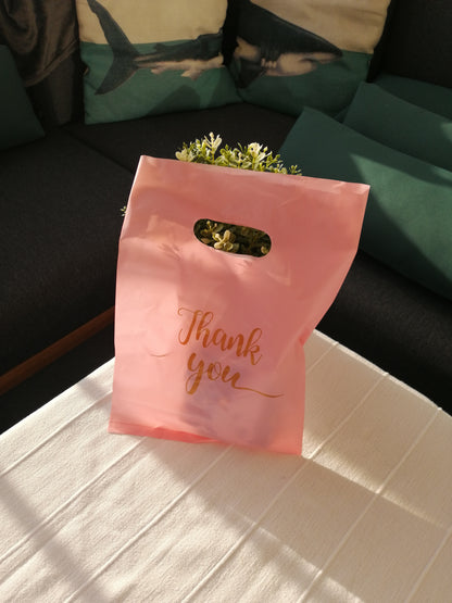 Sac platique "Thank You"