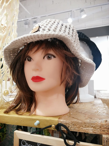 Chapeau Makoa Blanc