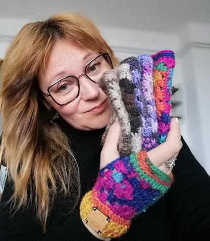 Béret et Mitaine Granny Victoria