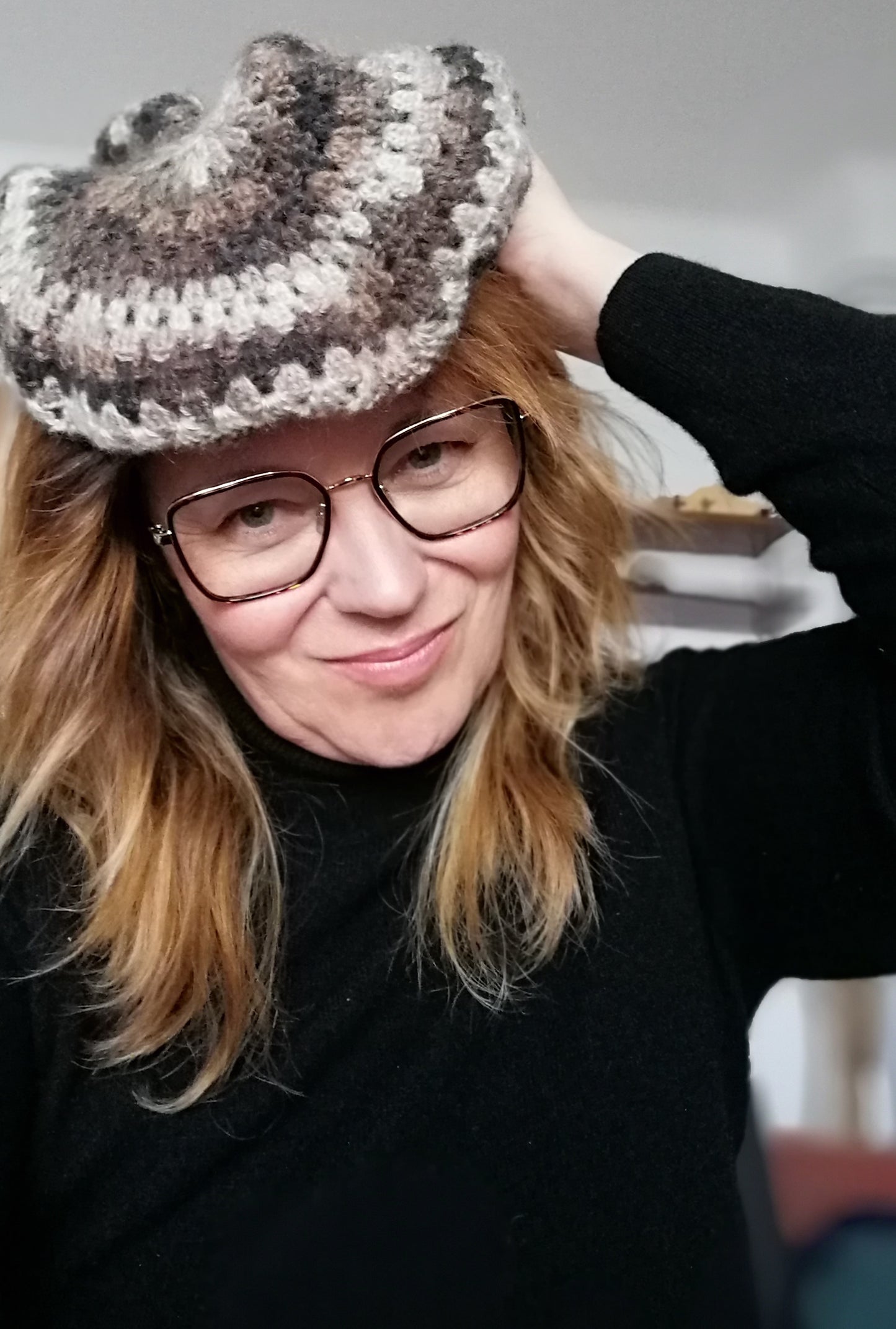 Béret et Mitaine Granny Victoria