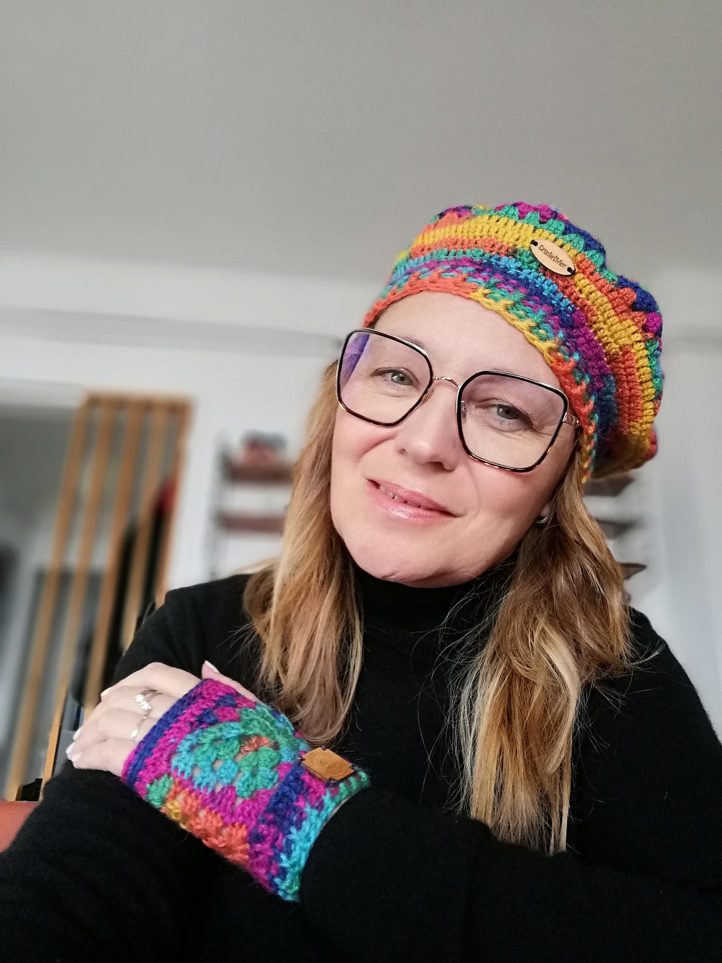 Béret et Mitaine Granny Victoria