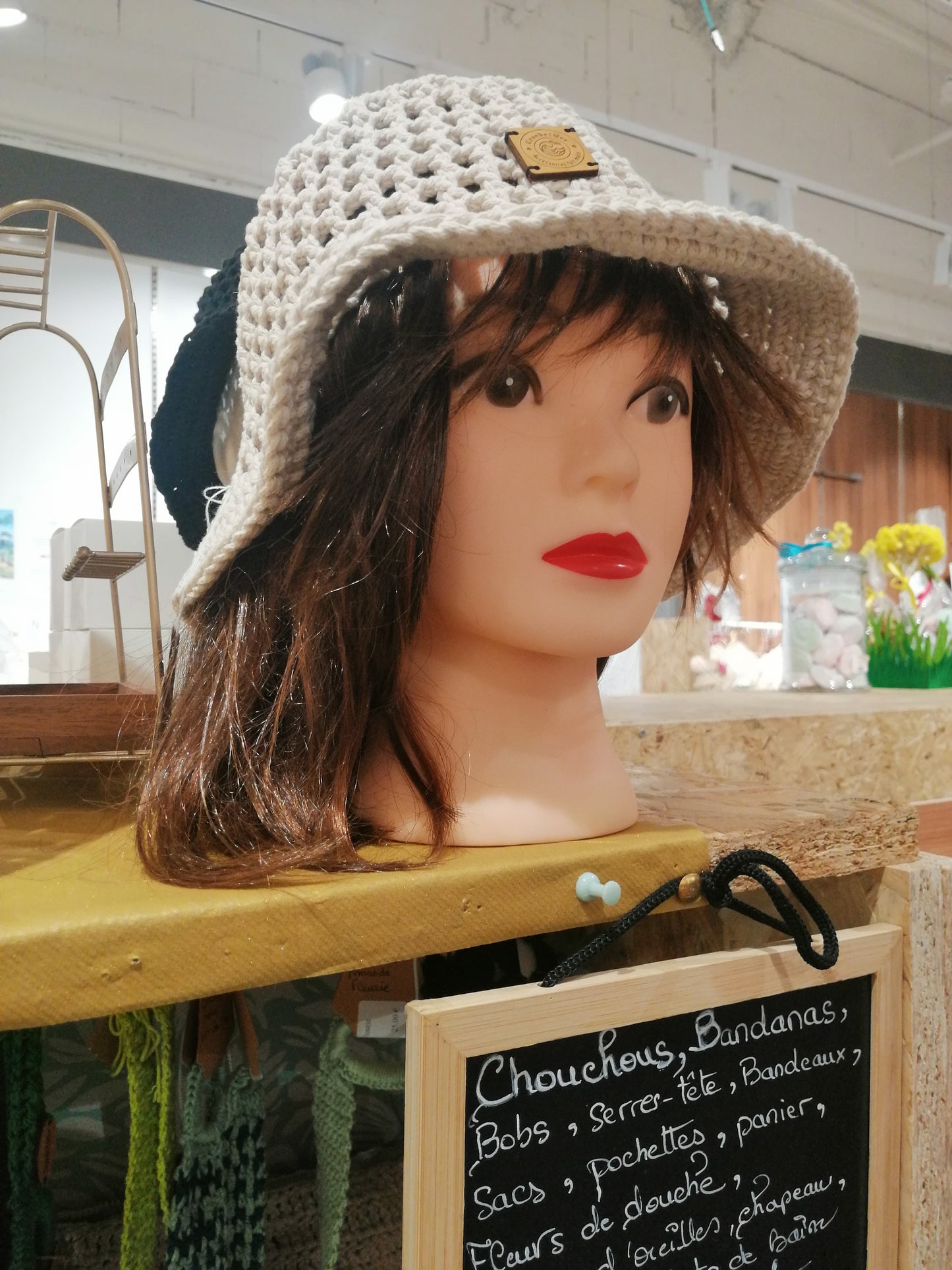 Chapeau Makoa Blanc
