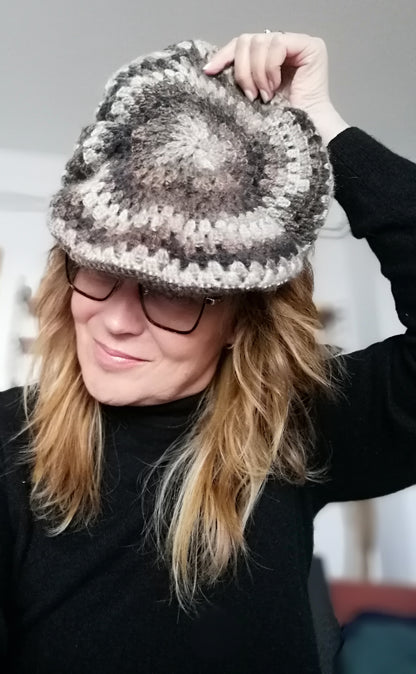 Béret et Mitaine Granny Victoria