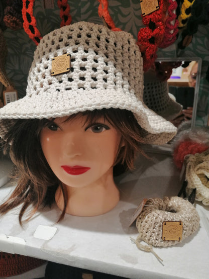 Chapeau Makoa Blanc