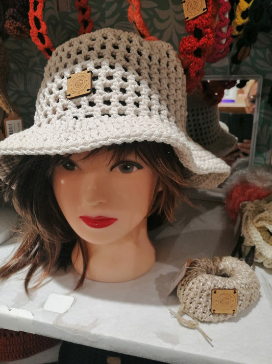 Chapeau Makoa Blanc